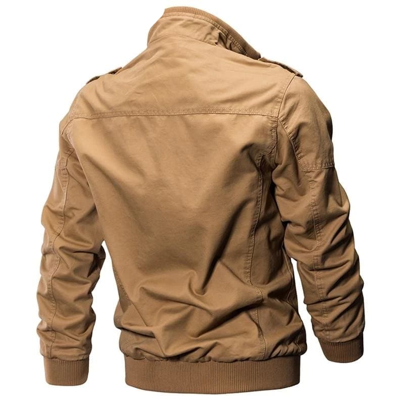 Chaqueta militar hombre botones