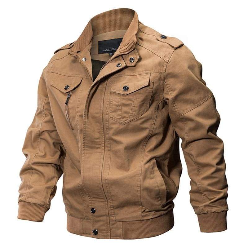 Chaqueta militar hombre botones