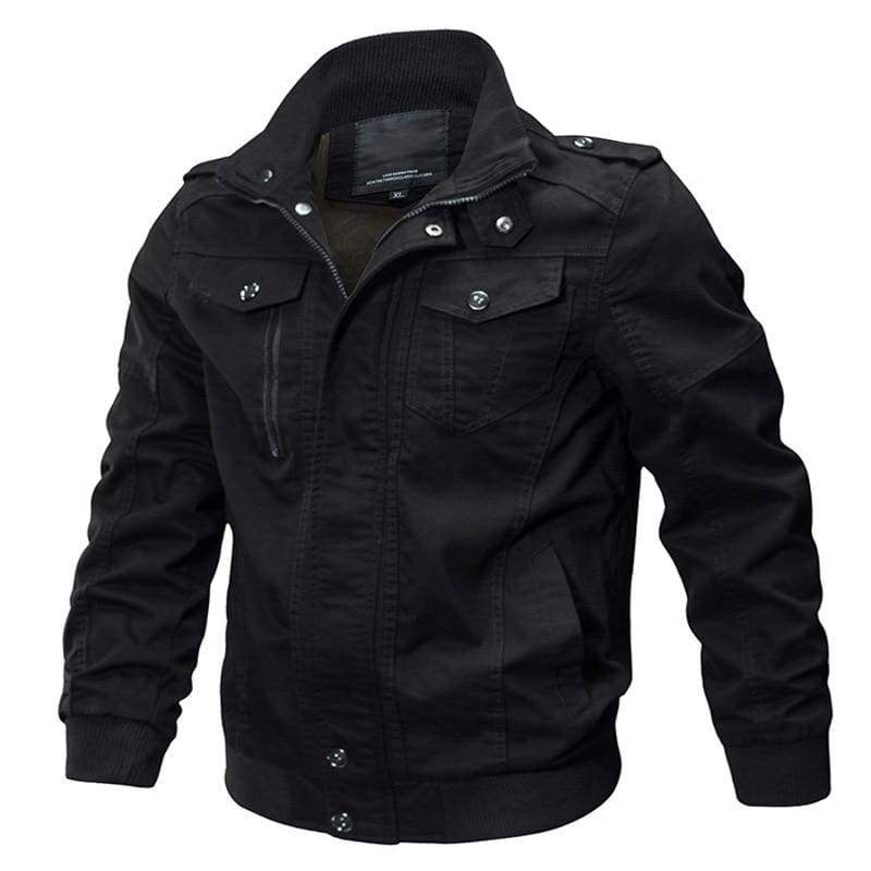 Chaqueta militar hombre botones