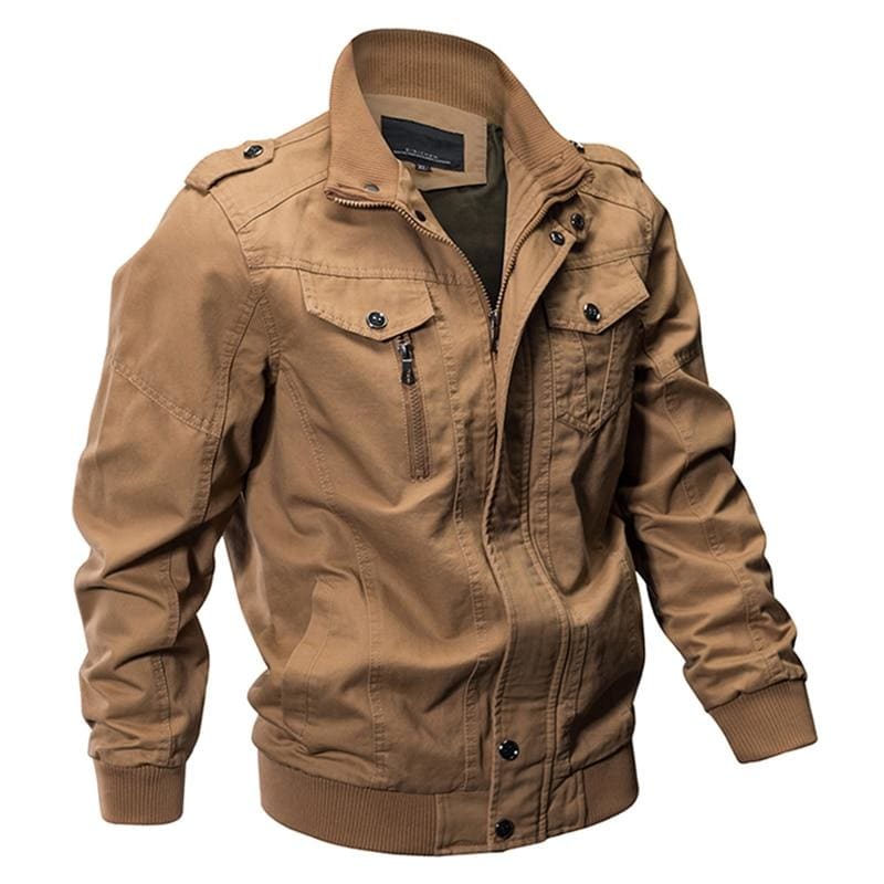 Chaqueta militar hombre botones