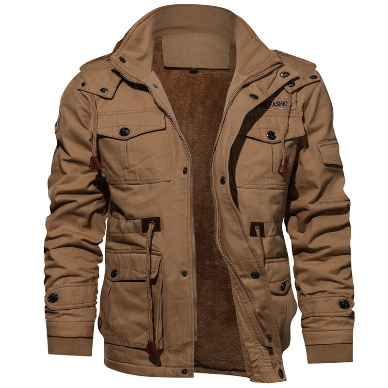 Chaqueta militar hombre moda