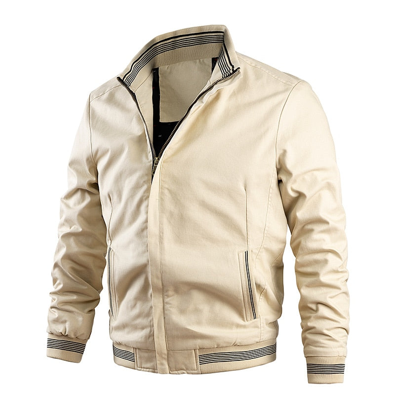 Chaqueta militar hombre primavera