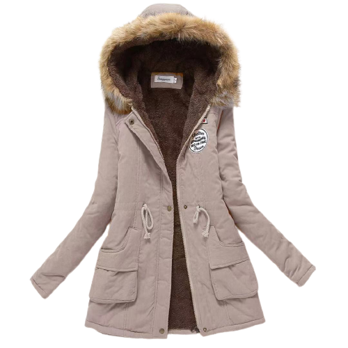 Chaqueta militar kaki mujer