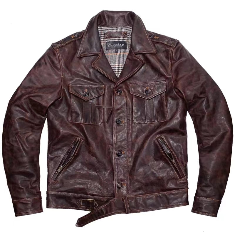 Chaqueta militar moda hombre