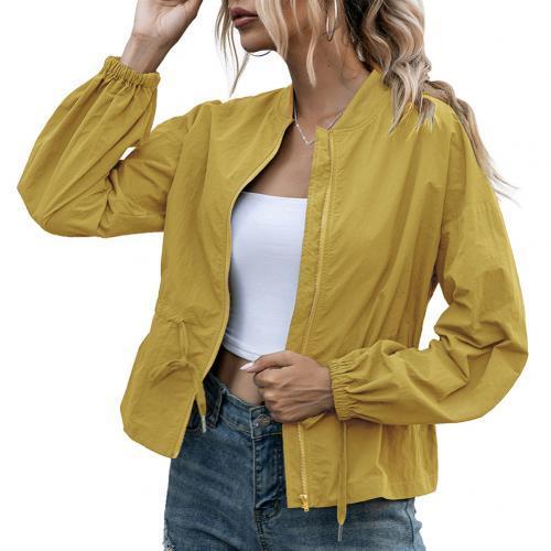 Chaqueta militar mujer amarilla