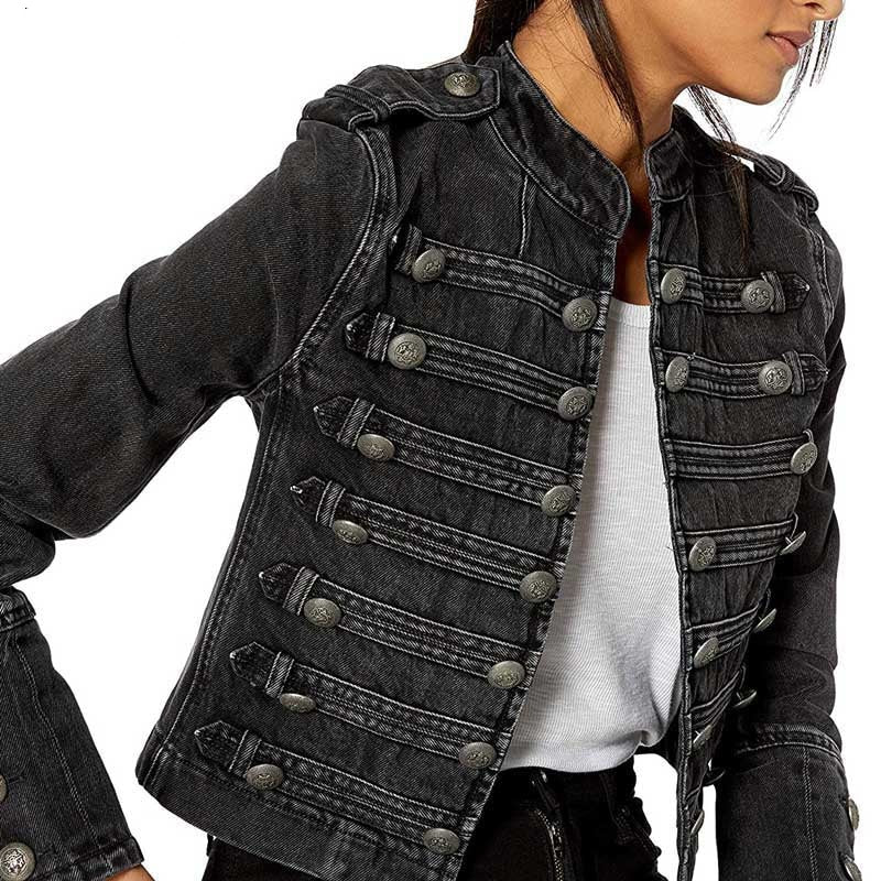 Chaqueta militar mujer moda