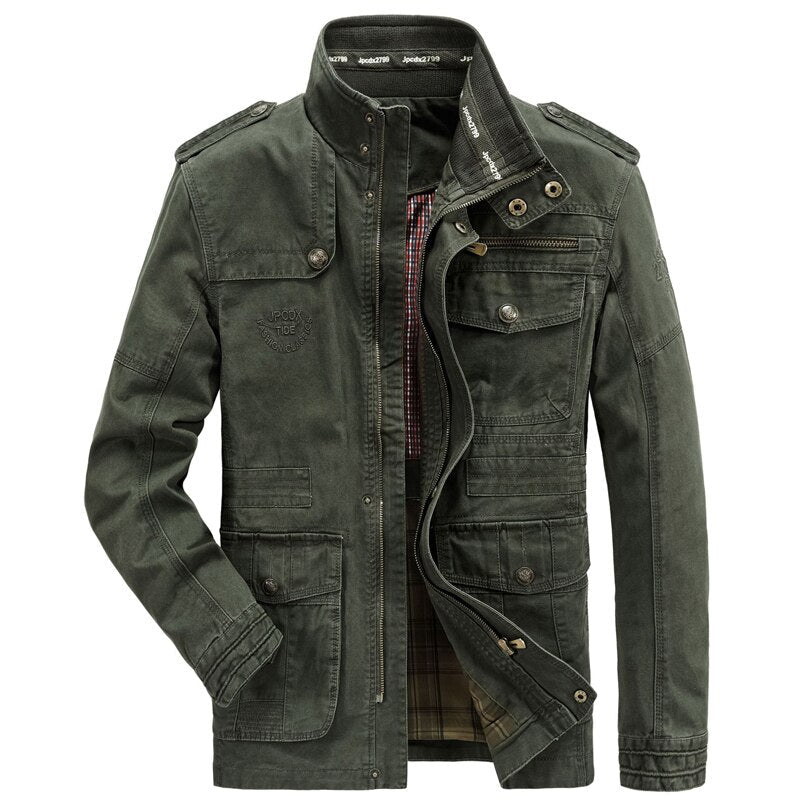 Chaqueta militar para hombre