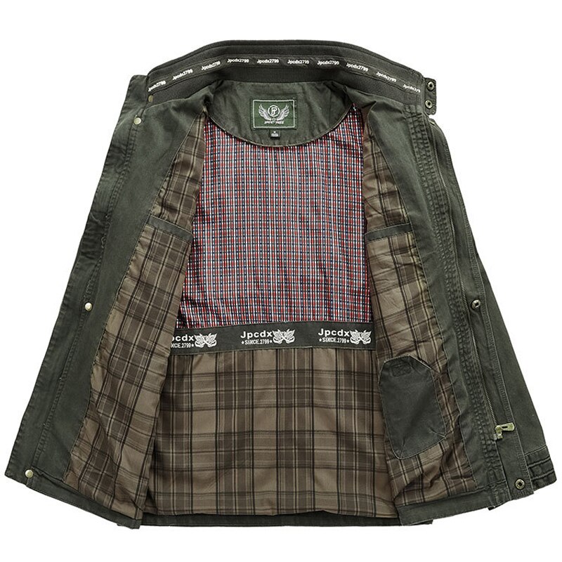 Chaqueta militar para hombre