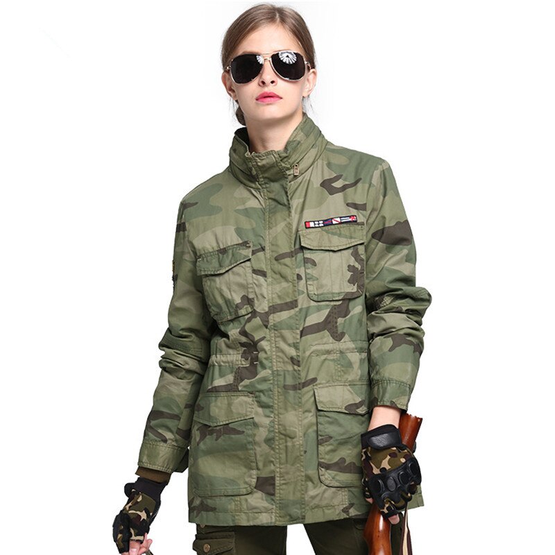 Chaqueta mujer tipo militar