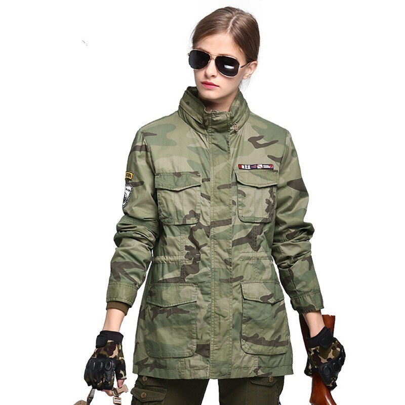 Chaqueta mujer tipo militar