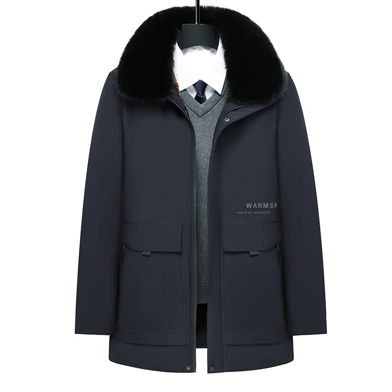Chaqueta parka militar hombr