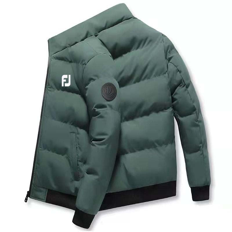 Chaqueta parka militar hombre