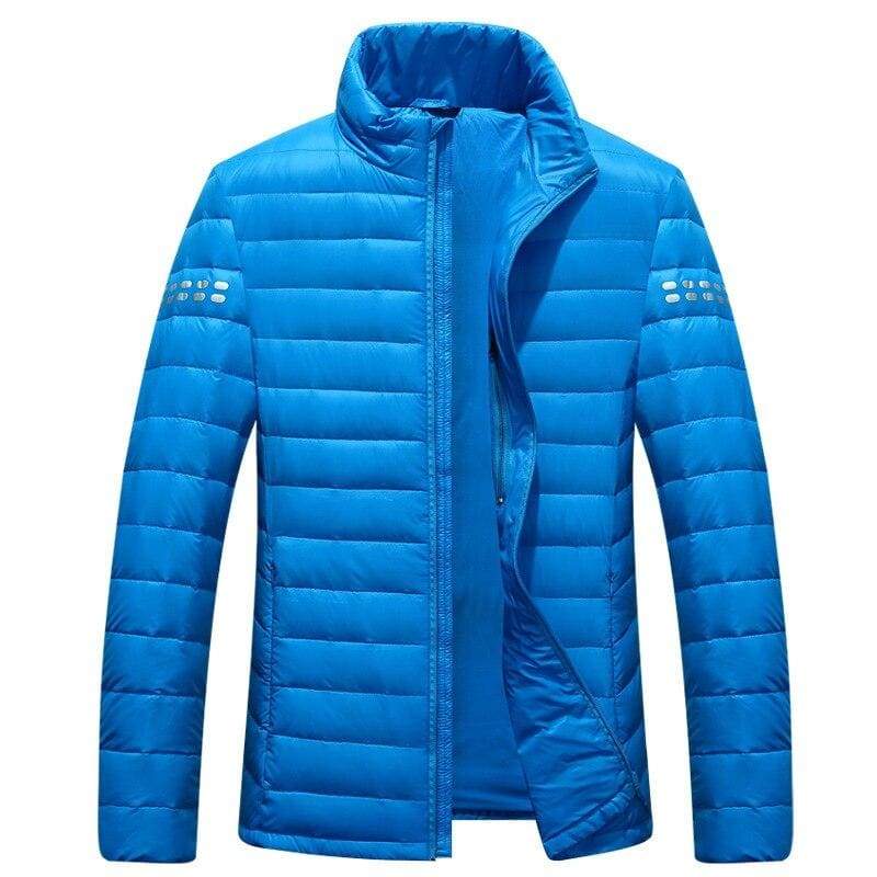 Chaqueta polar azul