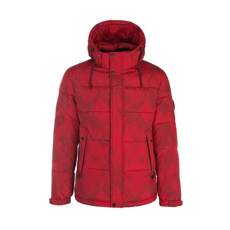 Chaqueta polar negra hombre