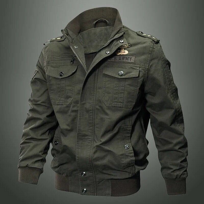 Chaqueta tipo militar frances hombre