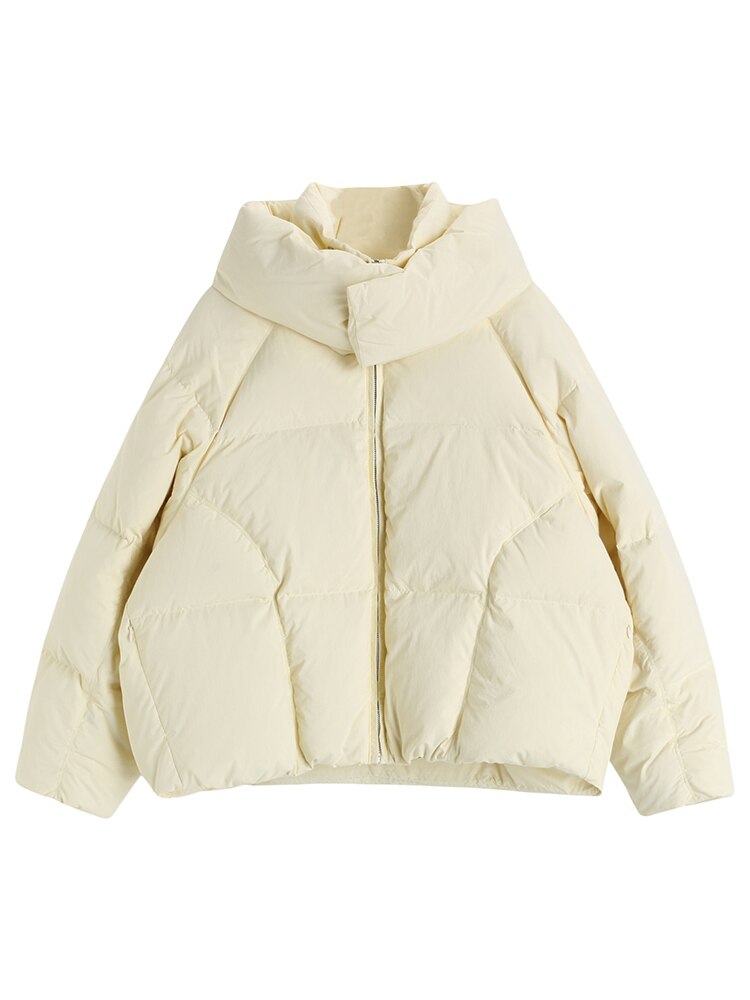 Chaqueta tipo militar mujer blanca