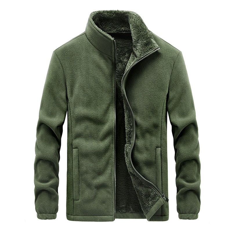 Chaqueta tres cuartos hombre militar clasico