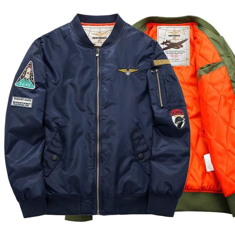 Chaqueta verde militar hombre
