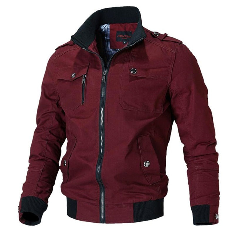 Chaqueta vestir militar hombre