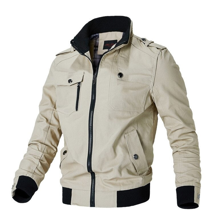 Chaqueta vestir militar hombre