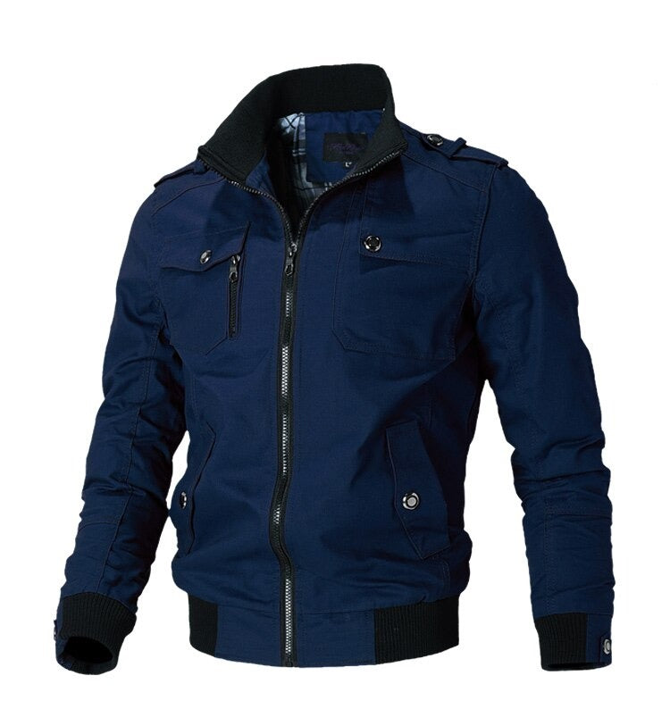 Chaqueta vestir militar hombre
