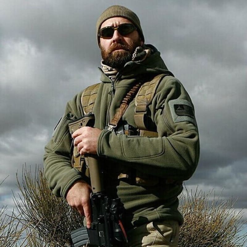 Chaquetas de hombre verde militar