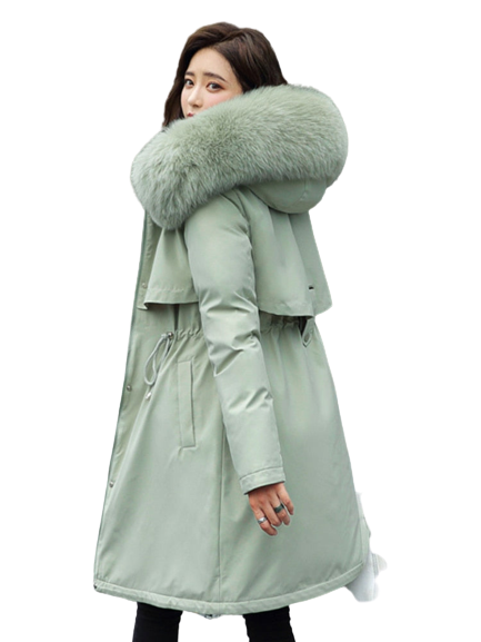 Chaquetas de mujer color verde militar