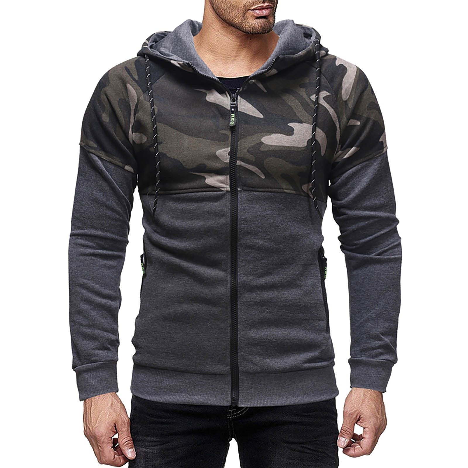 Chaquetas estetica militar hombre
