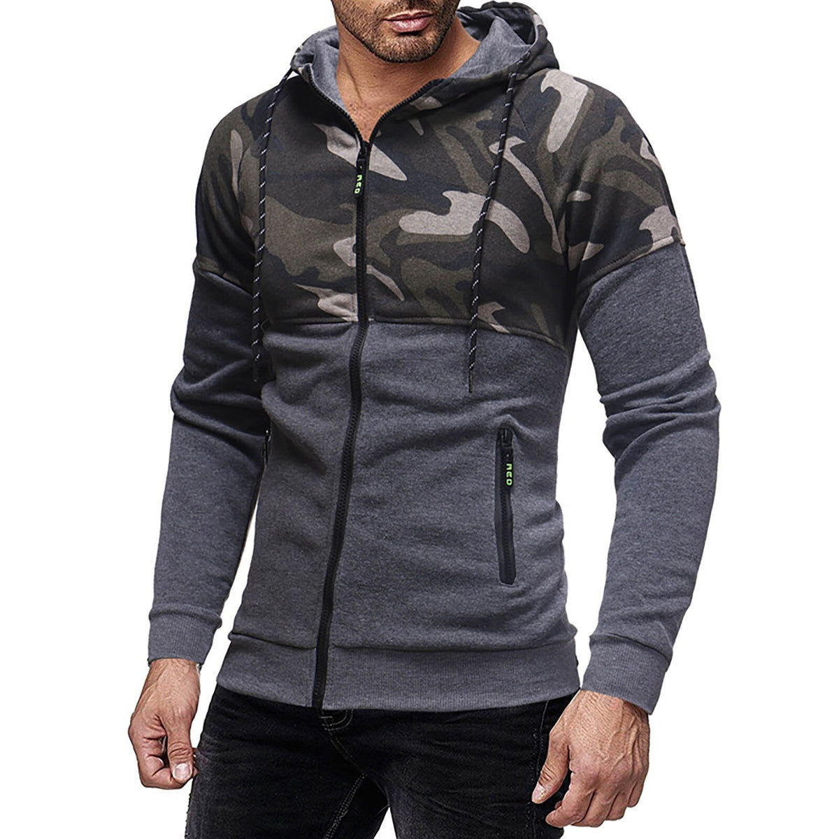 Chaquetas estetica militar hombre