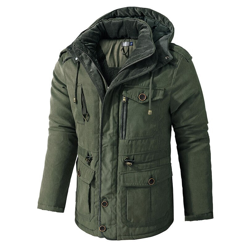 Chaquetas estilo militar hombre