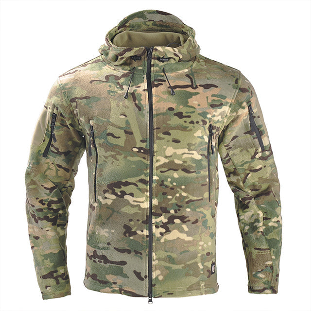 Chaquetas militar camonflage hombre