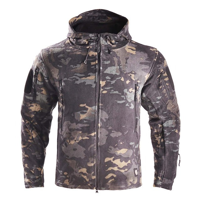 Chaquetas militar camonflage hombre
