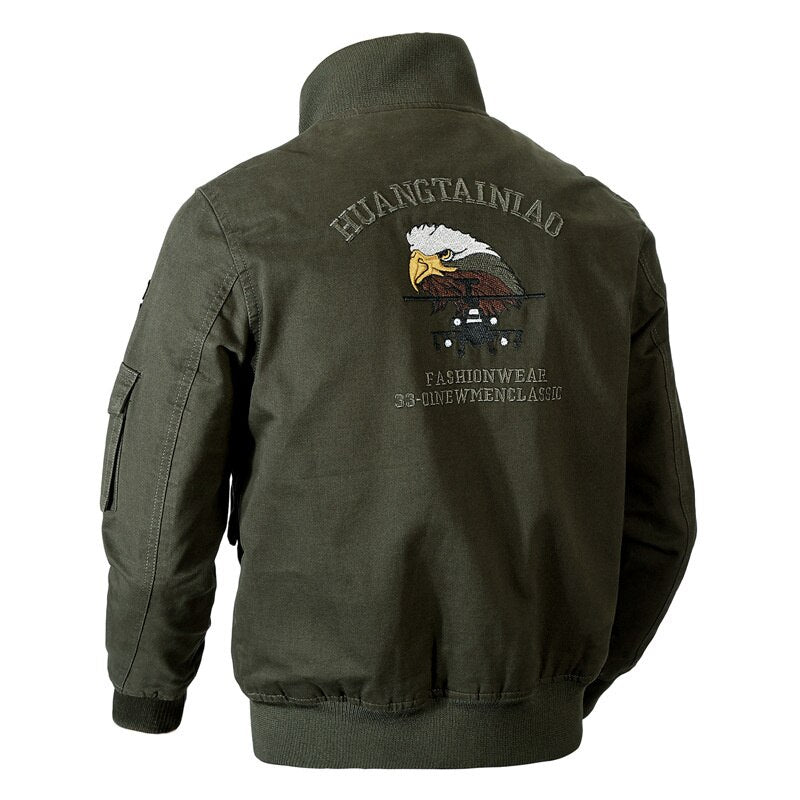 Chaquetas militar hombre primaveral