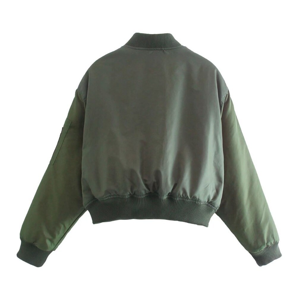 Chaquetas verde milita mujer
