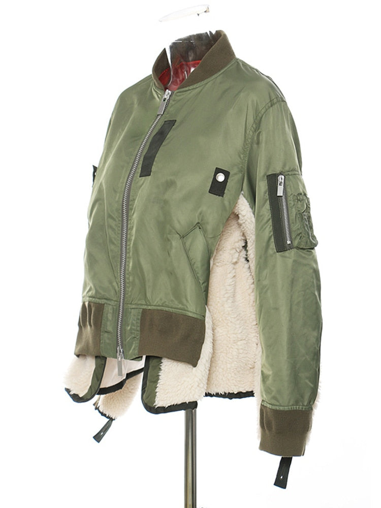 Chaquetas verde militar mujer looks