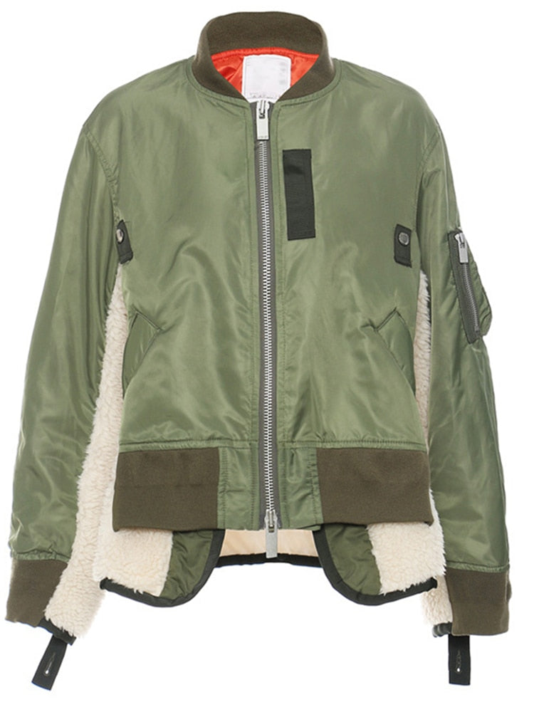 Chaquetas verde militar mujer looks