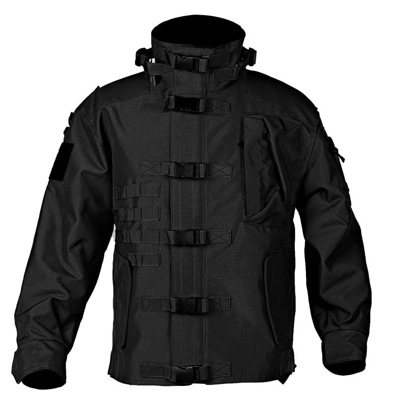 Chaquete militar hombre