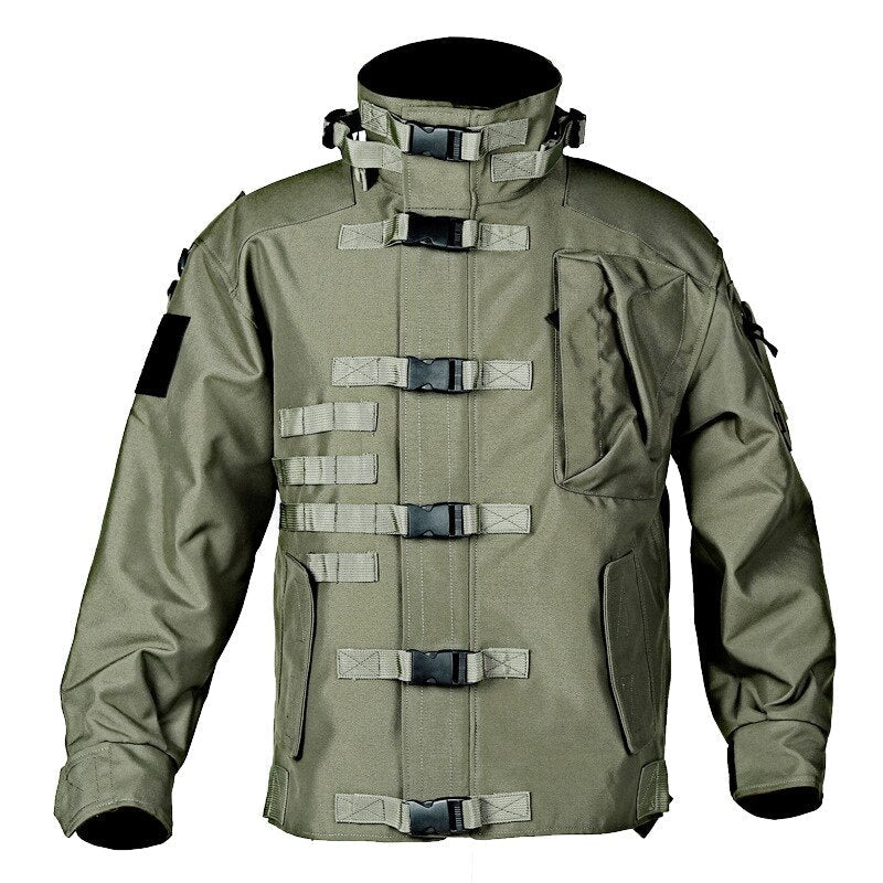 Chaquete militar hombre