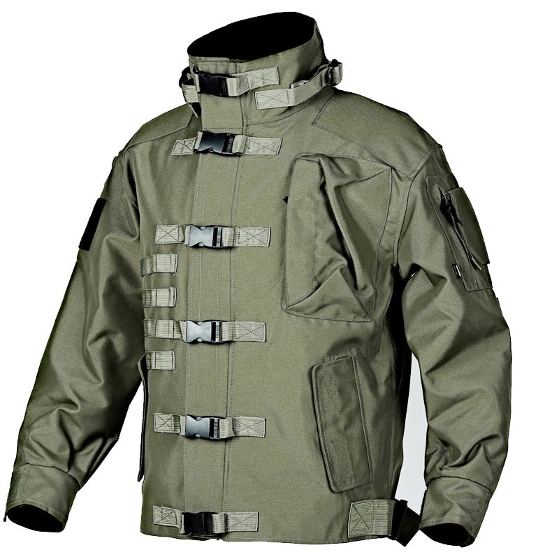 Chaquete militar hombre