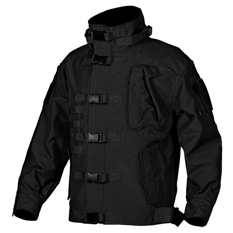 Chaquete militar hombre