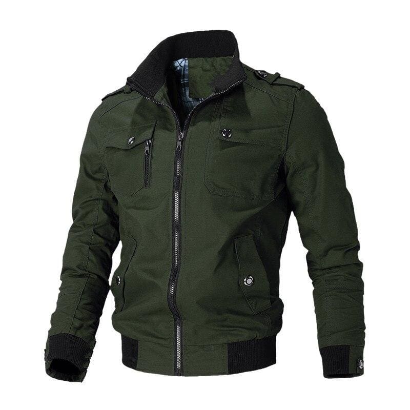 Chaqueton hombre militar