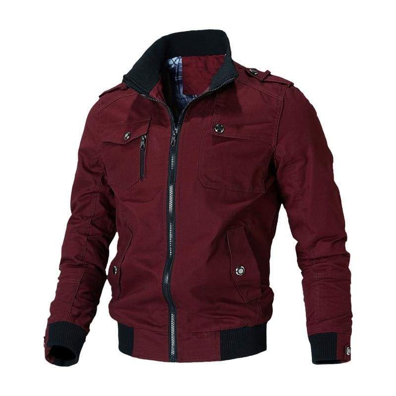 Chaqueton hombre militar