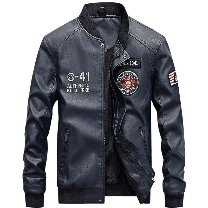 Chaqueton hombre militar moto