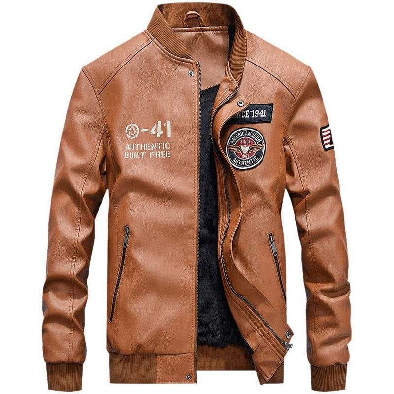 Chaqueton hombre militar moto