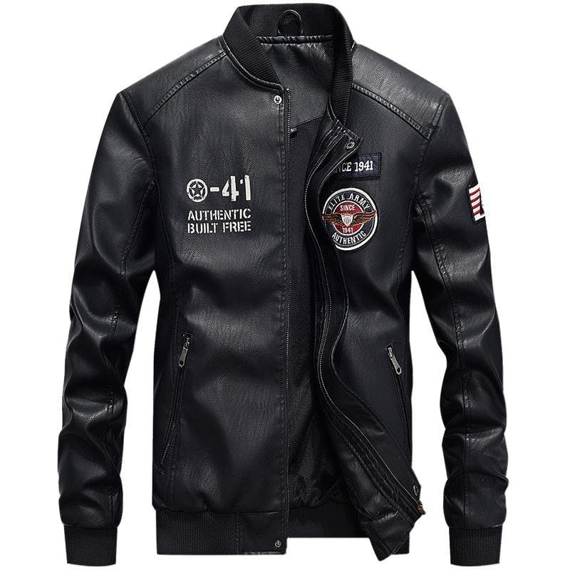 Chaqueton hombre militar moto