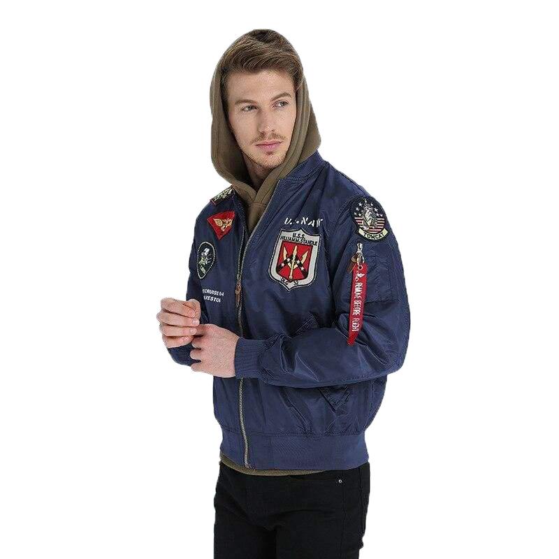 Chaqueton hombre verde militar