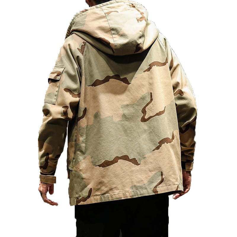 Chaqueton militar antiguo camuflaje