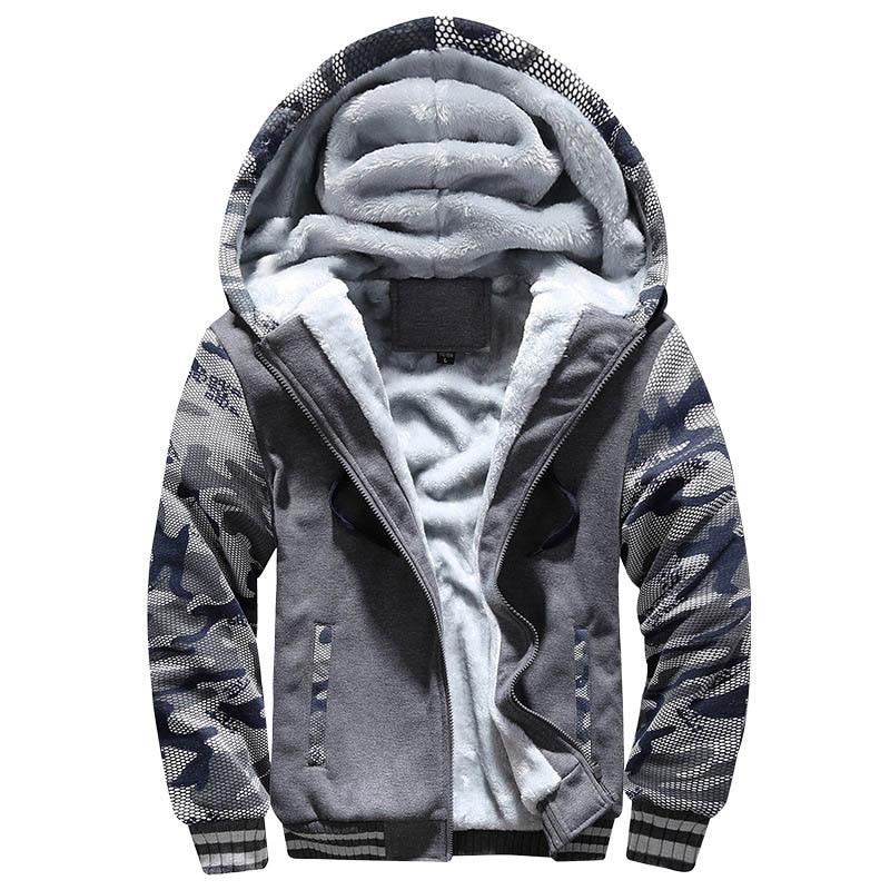 Chaqueton militar con capucha