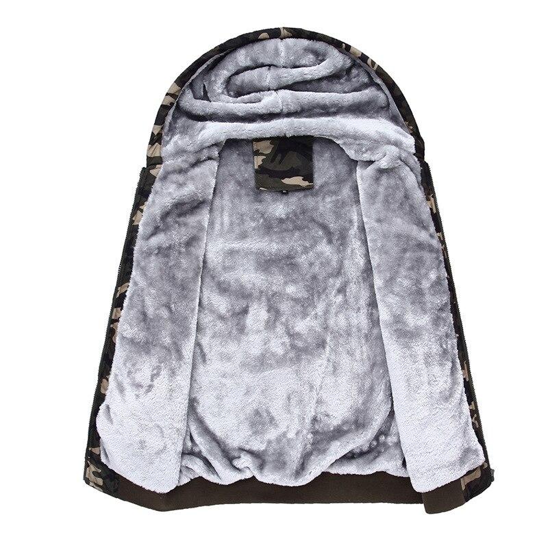 Chaqueton militar con capucha