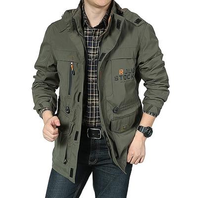 Chaqueton militar con capucha antiguo